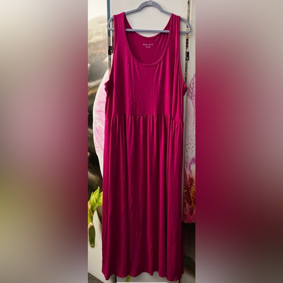 Ava & Viv Dresses & Skirts - Ava&Viv Long Pink Dress Size 4X
